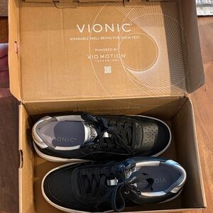 Vionic Black leather Vionic Shoes